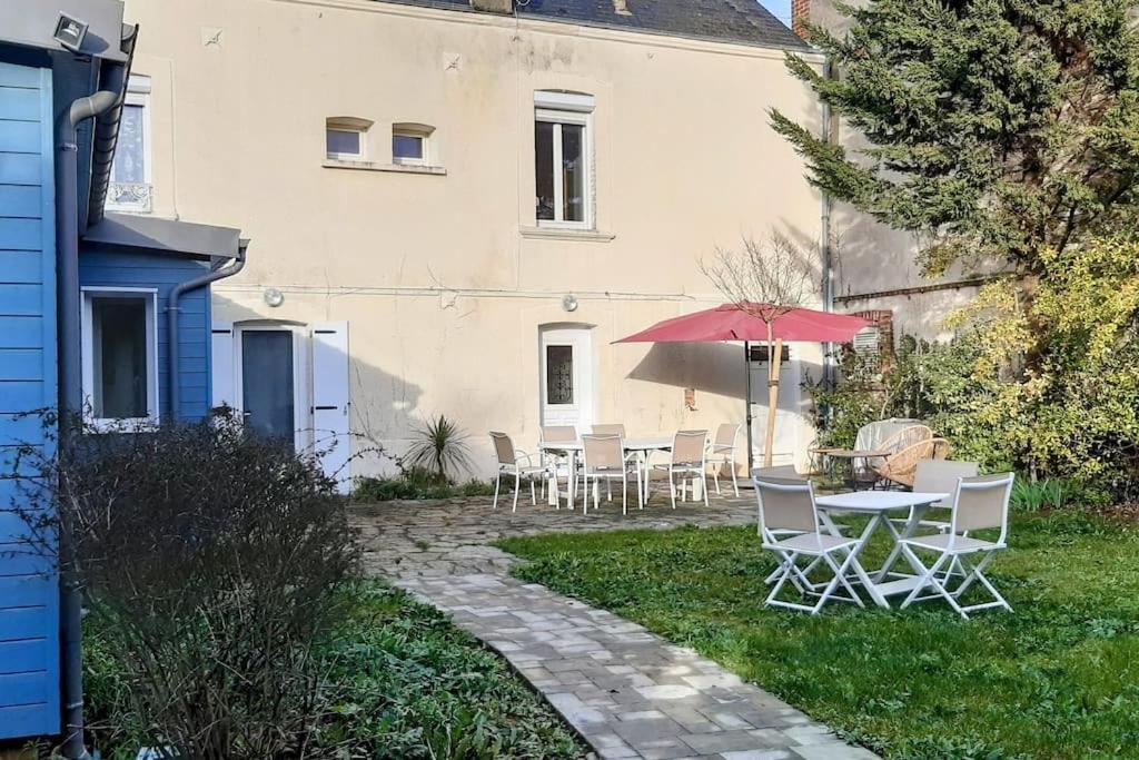 Maison Spacieuse 50 M De La Plage Ouistreham Extérieur photo
