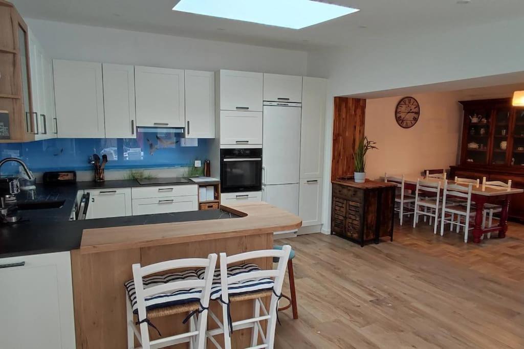 Maison Spacieuse 50 M De La Plage Ouistreham Extérieur photo